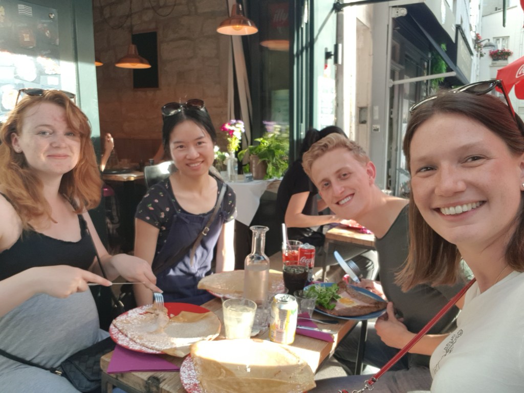 Savannah, Kristiaan, Min and Nienke travel to Paris for first conference since covid-19&nbsp;started