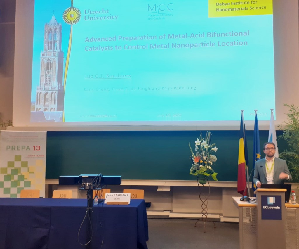 Luc Smulders gives first plenary lecture at&nbsp;PREPA13