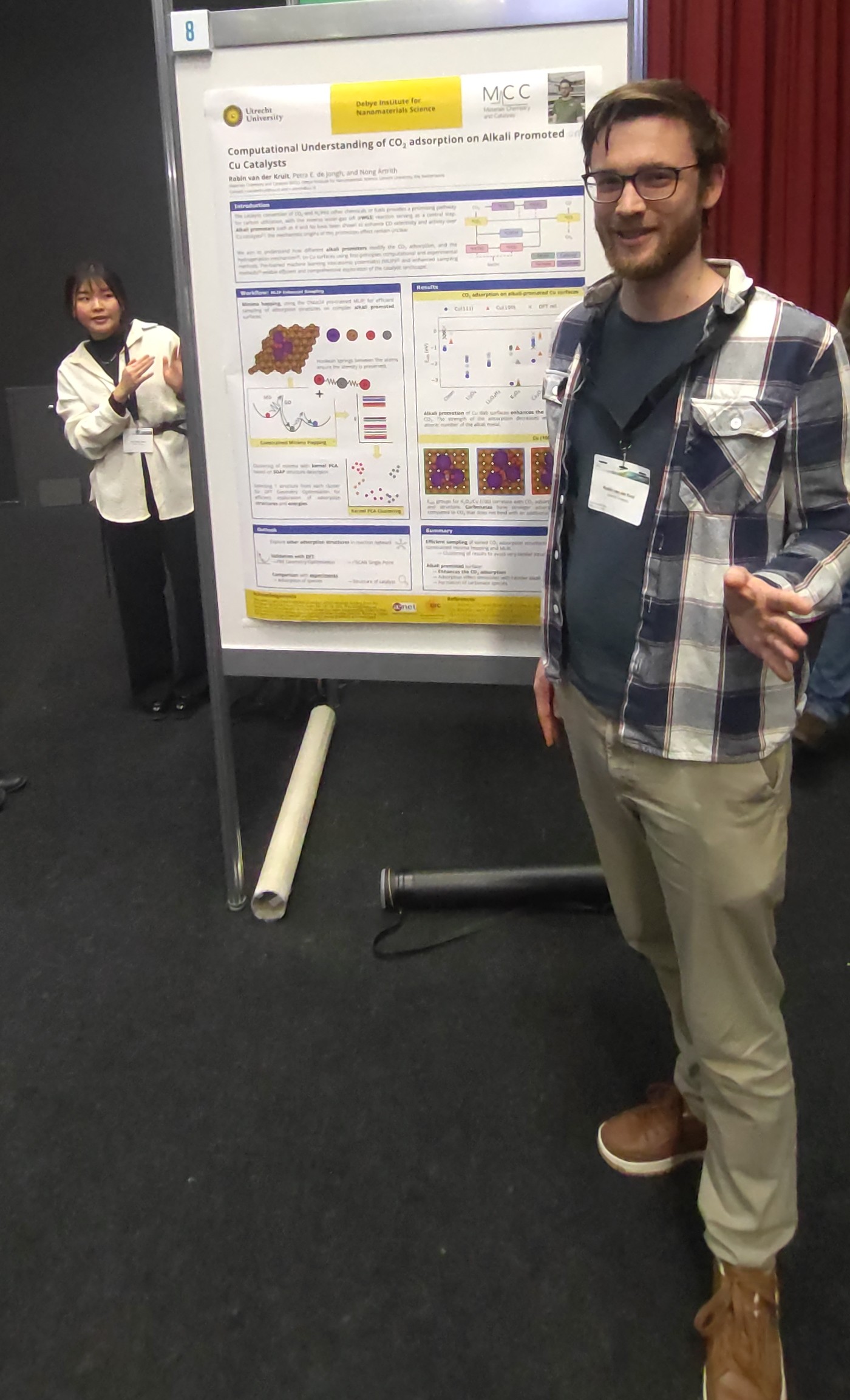 Computational Understanding of CO2 adsorption on Alkali Promoted Cu Catalysts
